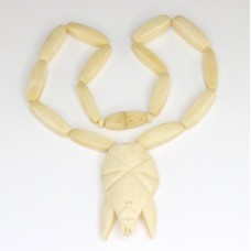 RAR: colier african Poro. fildes natural.Senufo. Coasta de Fildes